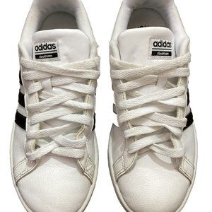 Adidas Sneakers Comfort Shoes Ortholite Float Cloudfoam Vegan White Black 7